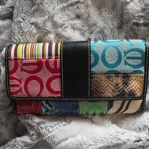 Colorful Patchwork Women's Wallet